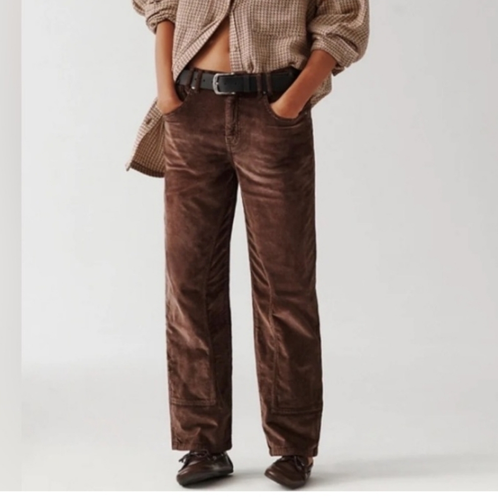 We The Free Risk Taker High Rise Corduroy Pants - 28.    D46